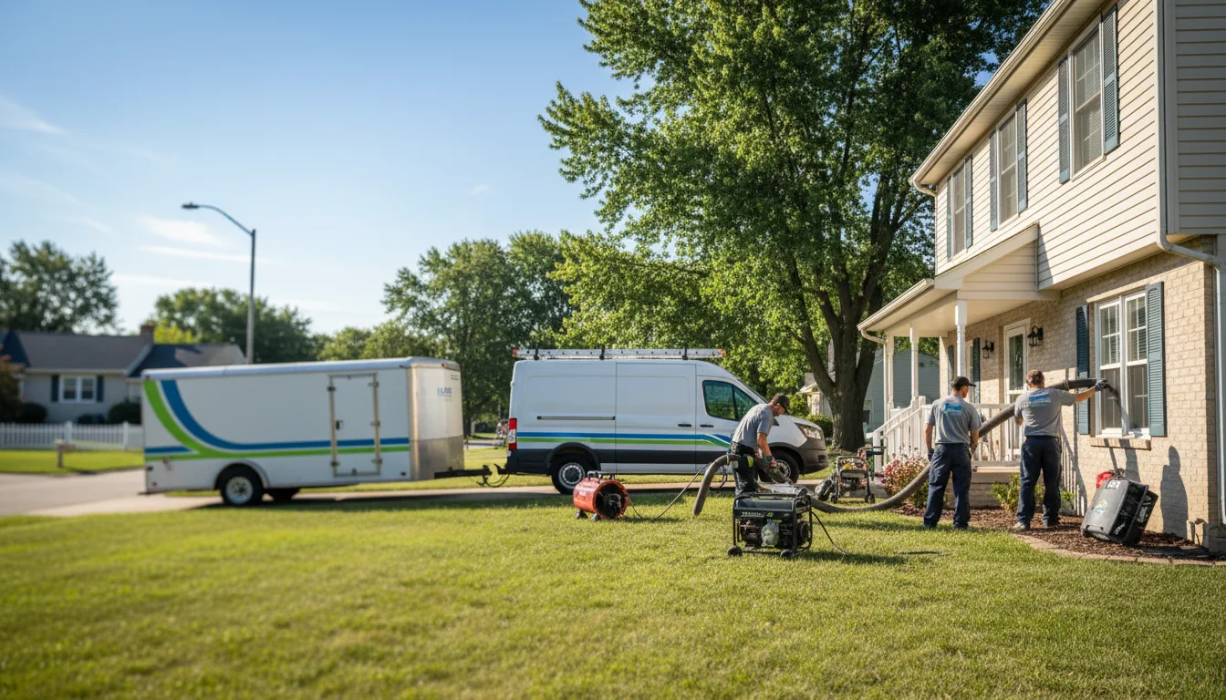 Flooded Basement Restoration And Cleanup With Repair in Reyno, AR near me